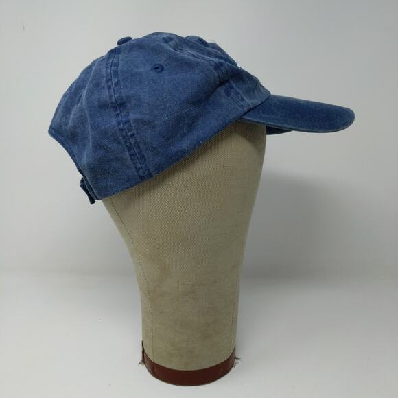 Distinctive Headwear Men's Florida Twill Strapback Hat Embroidered Shark Blue - Picture 7 of 11